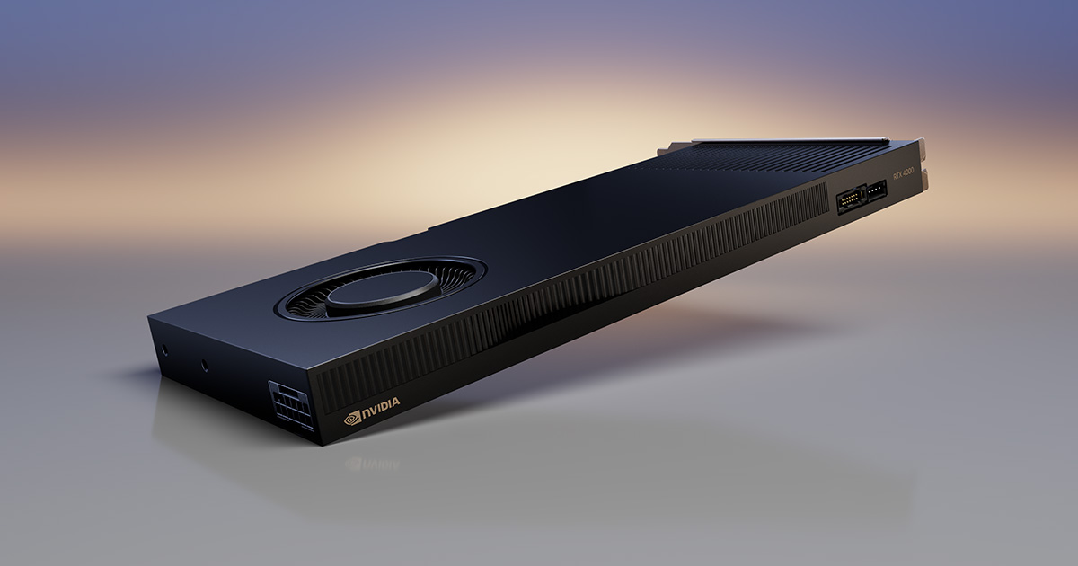 NVIDIA RTX 4000 Ada Generation — official product image