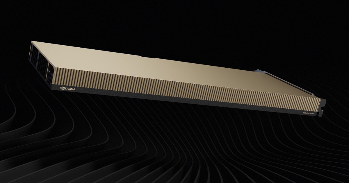 NVIDIA RTX PRO 4500 Blackwell Server Edition — official product image