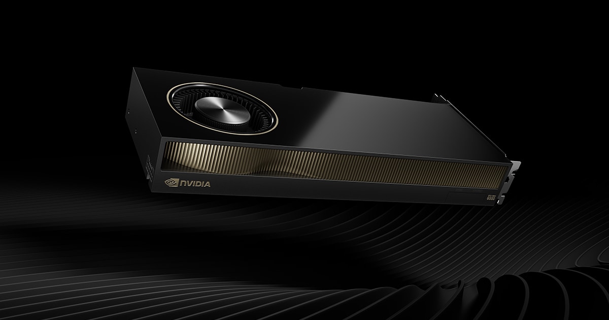 NVIDIA RTX PRO 6000 Blackwell Max-Q Workstation Edition — official product image