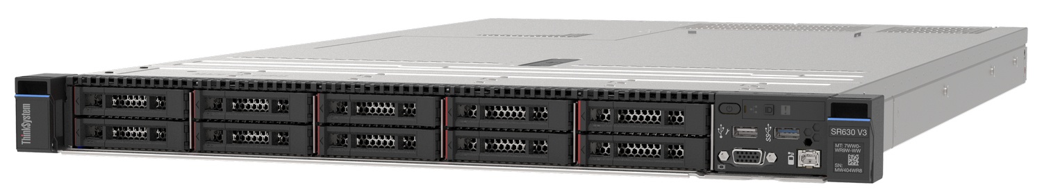 Lenovo ThinkSystem SR630 V3 product view
